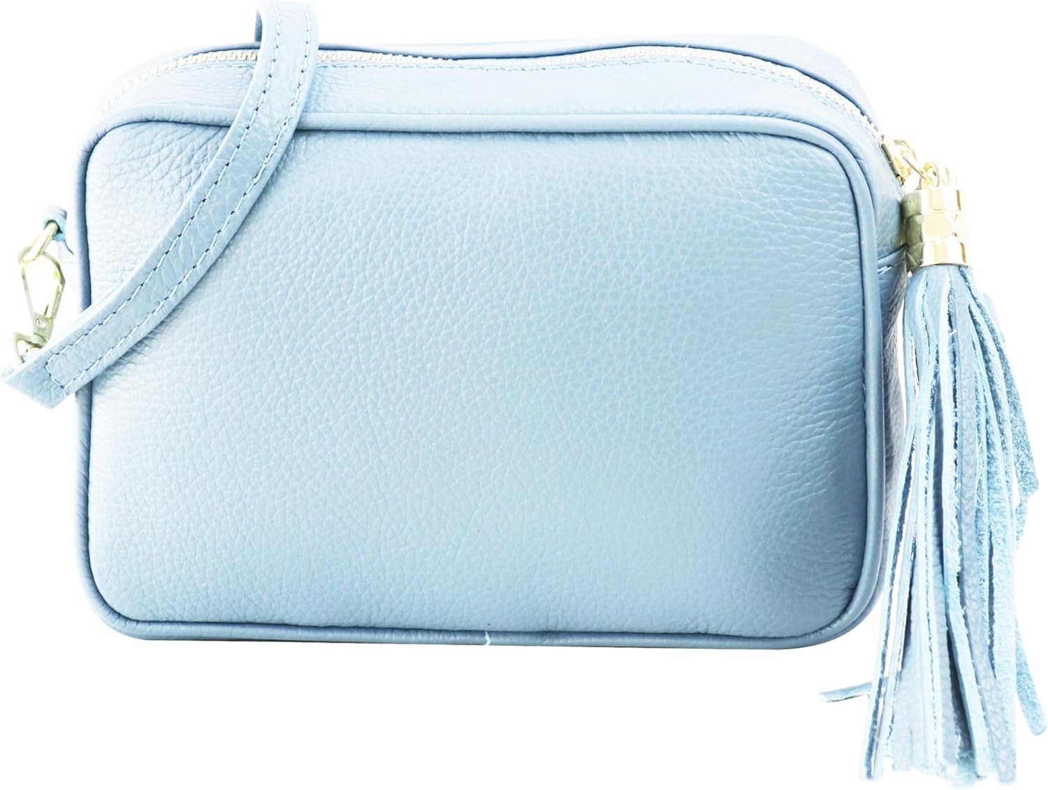 Thumbnail 6 de SH Leder Chiara G209 : Sac à bandoulière en cuir véritable, taille moyenne (21 × 15 cm)