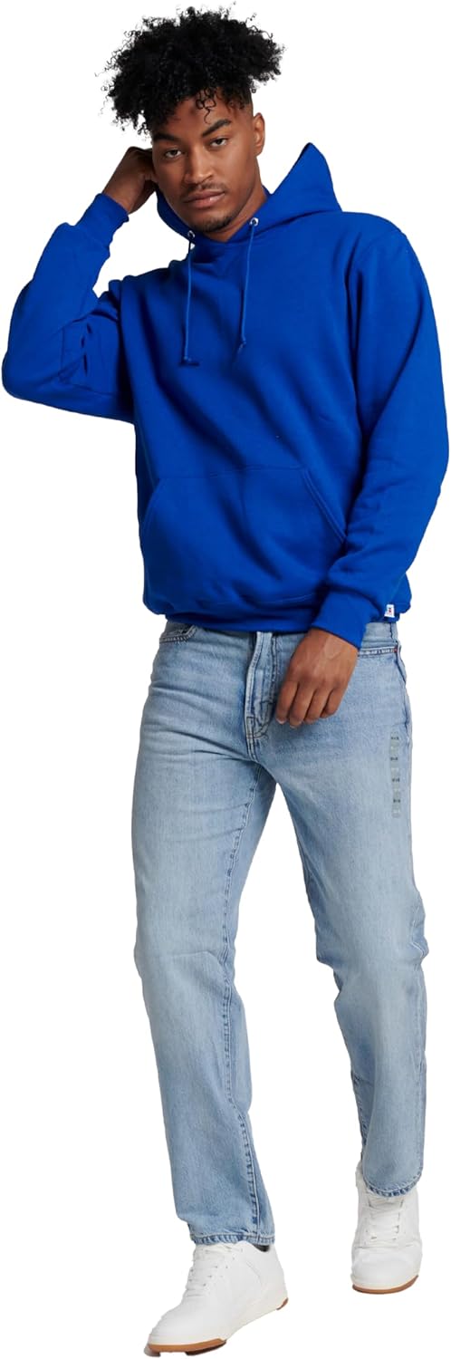 Thumbnail 4 de Russell Athletic Men's Dri-Power Fleece Hoodie: Moisture-Wicking, Cotton Blend, Relaxed Fit (S-4X)