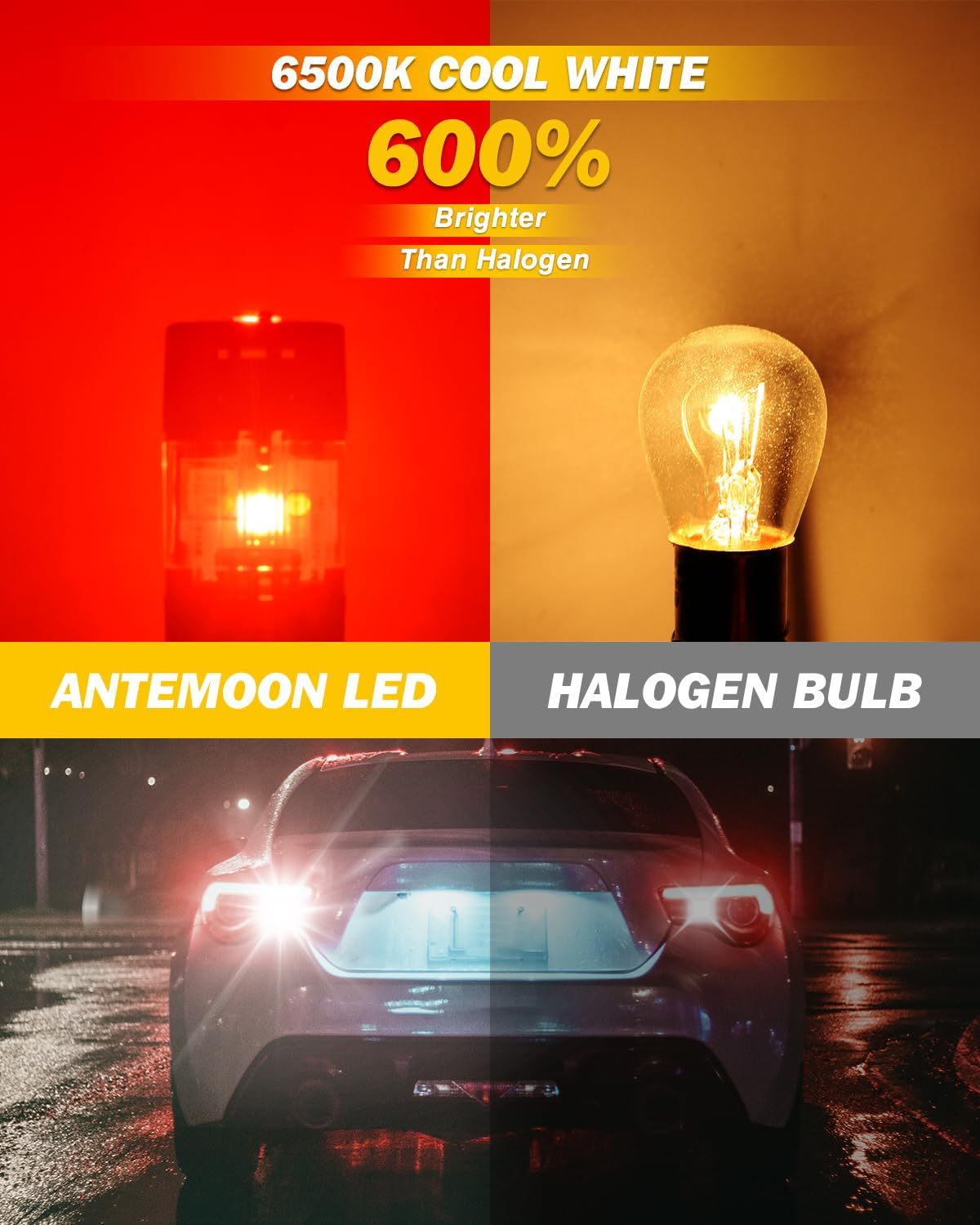 Detalle de ANTEMOON 1157 Canbus LED bulbs P21/5W