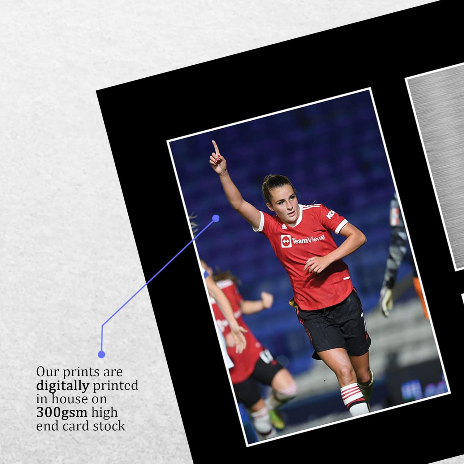 Thumbnail 3 de HWC Trading A4 Ella Toone womens signed autograph printed picture (A4) for football fans