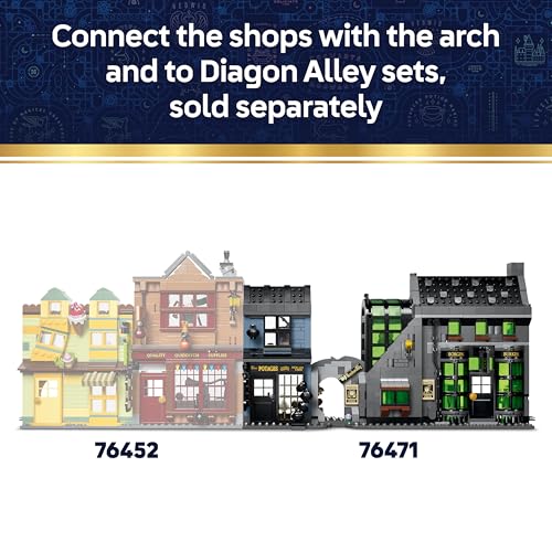 Thumbnail 6 de LEGO Harry Potter Knockturn Alley Wizarding Shops 76471