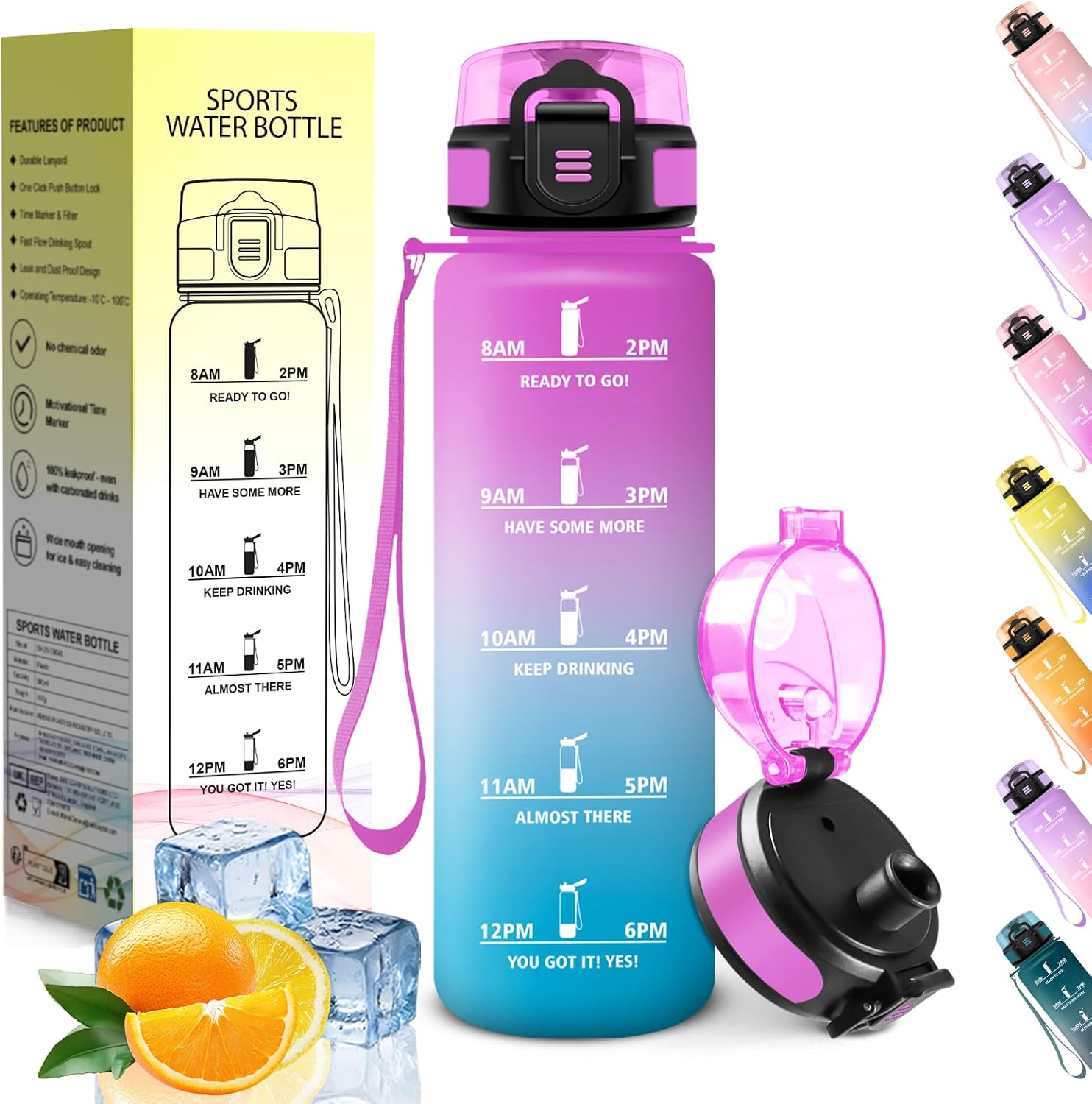 Detalle de HoneyHolly Gourde 500 ml étanche 🥤