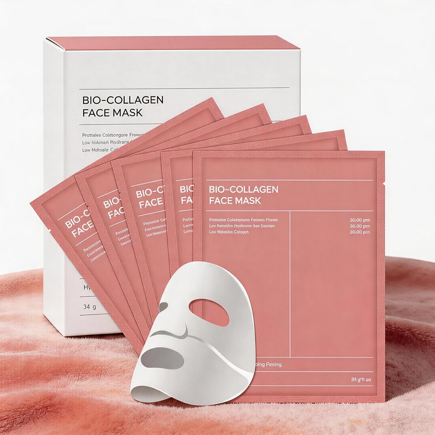 Detalle de Bio-Collagen Real Deep Mask 5er Pack