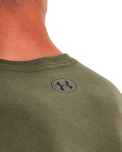 Thumbnail 6 de Camiseta Under Armour UA Sportstyle LC SS para hombre (Marine/OD Green)