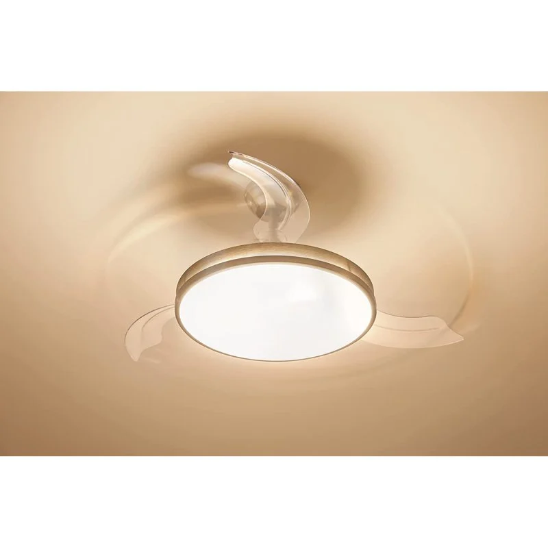 Thumbnail 1 de Philips Lighting Atlas ventilador techo 106 cm níquel 🪫