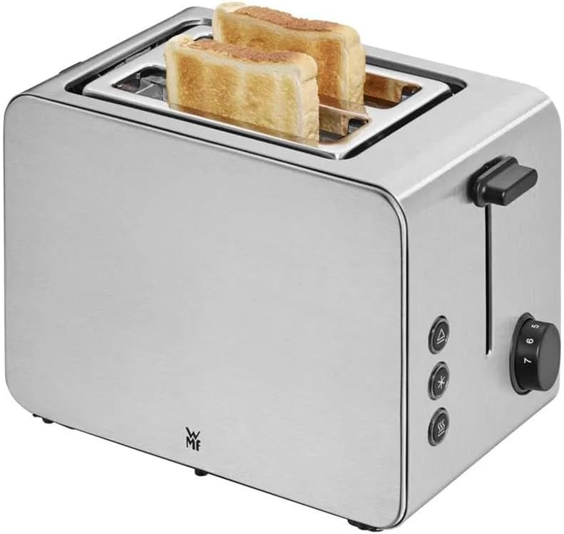Detalle 2 de WMF Stelio Broodrooster Edition: 2 sleuven, 7 standen, 900 W, Cromargan