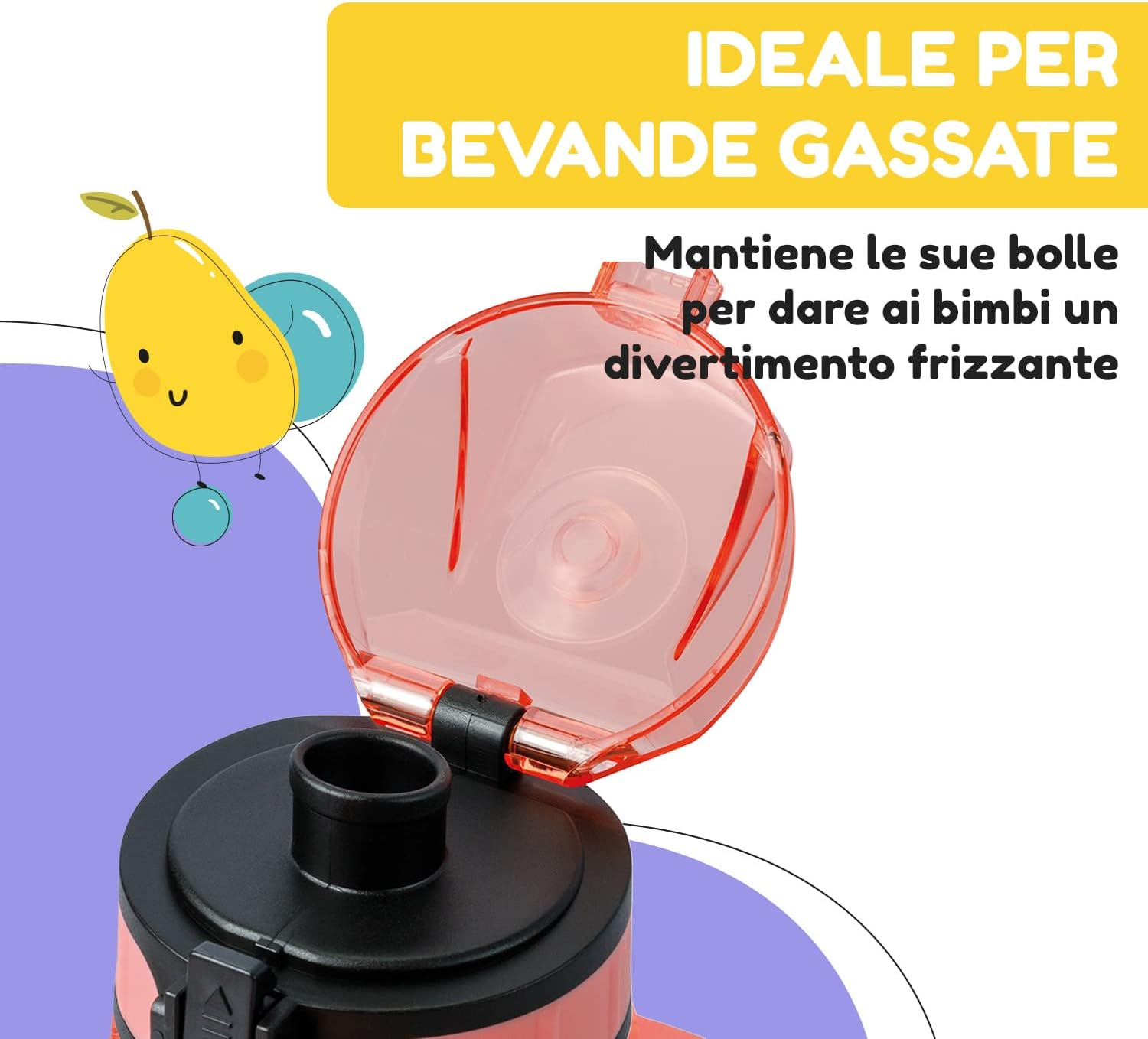 Thumbnail 3 de SCHMATZFATZ borraccia bambini 500 ml senza perdite