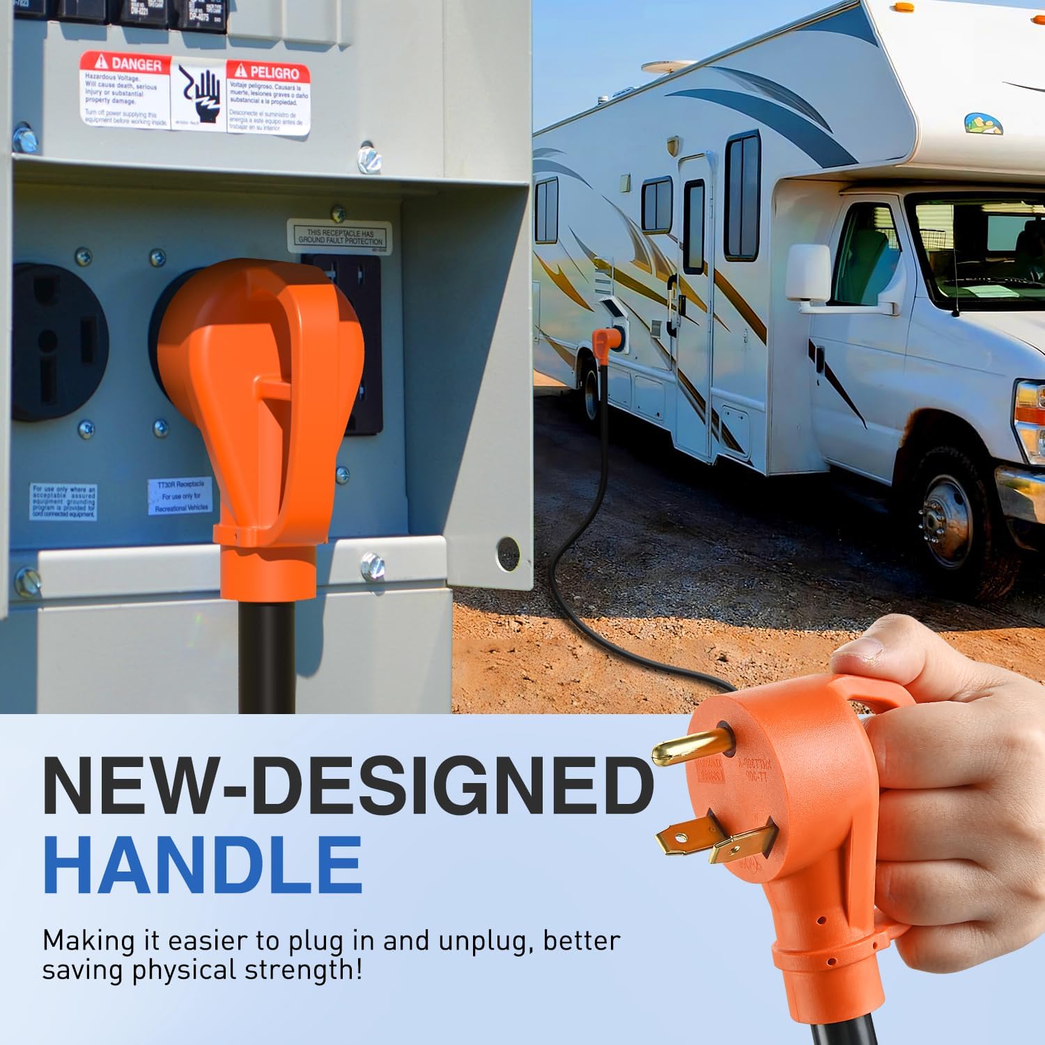 Thumbnail 6 de Nilight 30 Amp 25FT RV Extension Cord