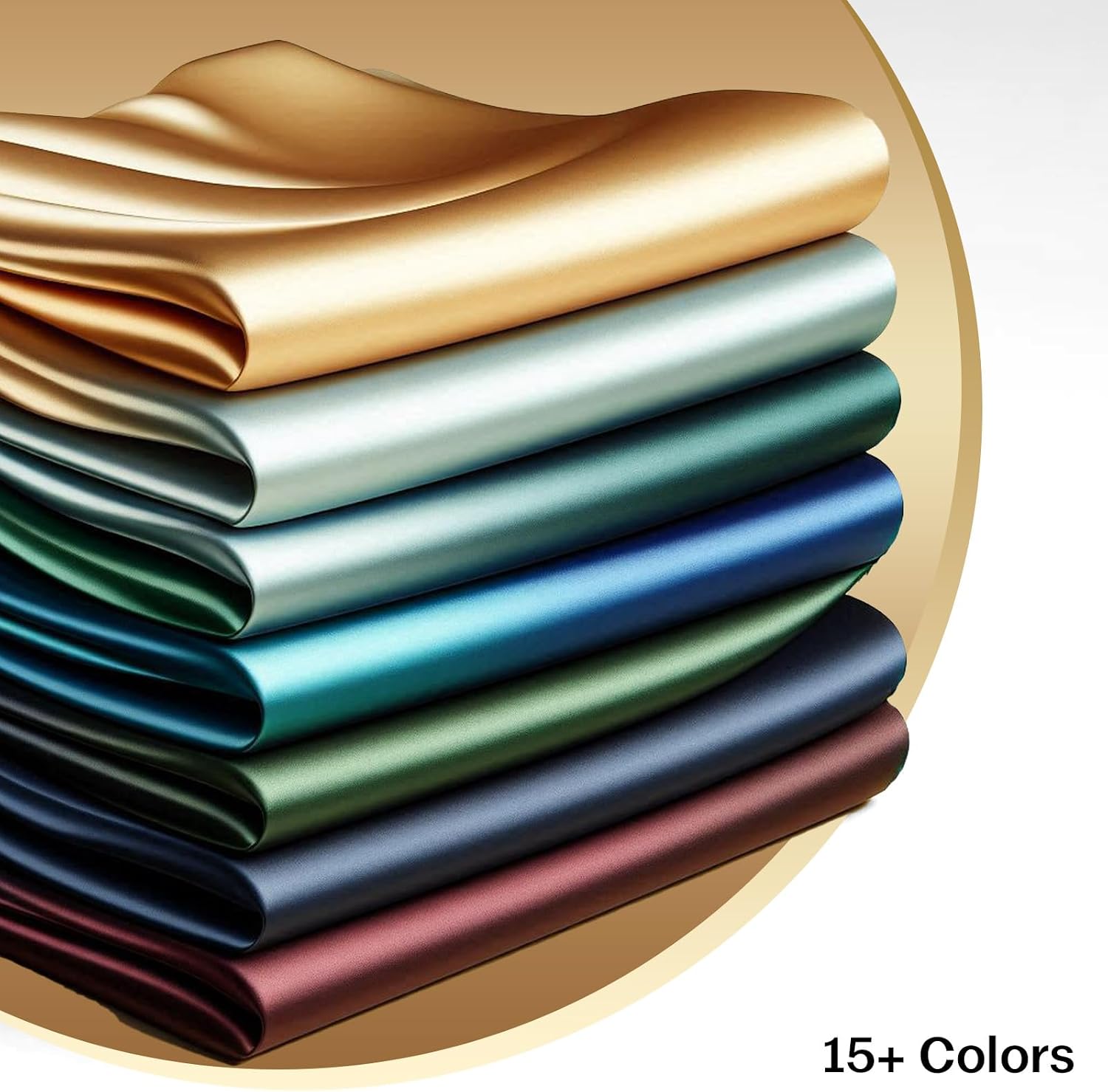 Thumbnail 6 de Lazzaro Satin Silk Pillowcases for Hair and Skin 50 x 75 cm