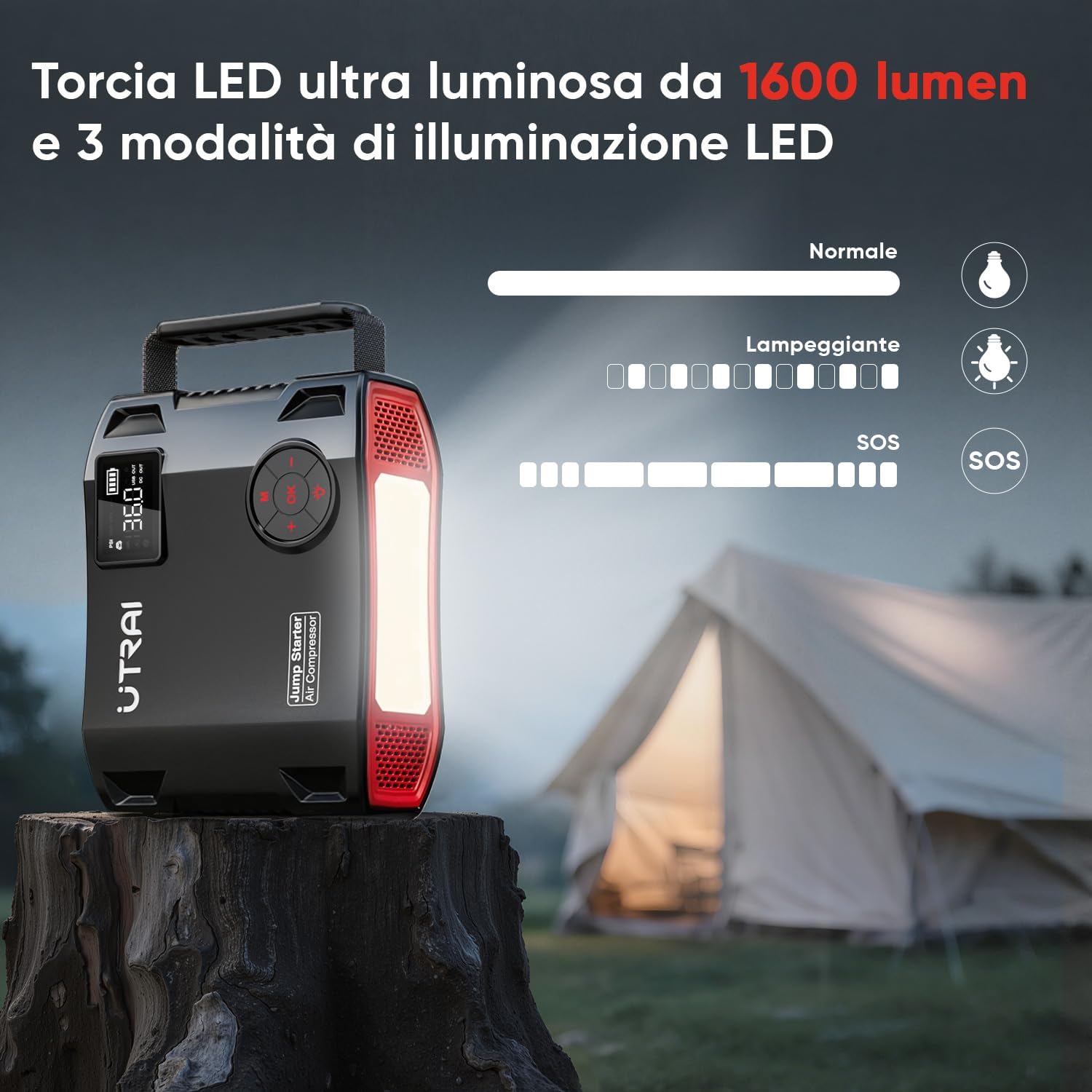 Thumbnail 4 de UTRAI Avviatore Batteria 8000A