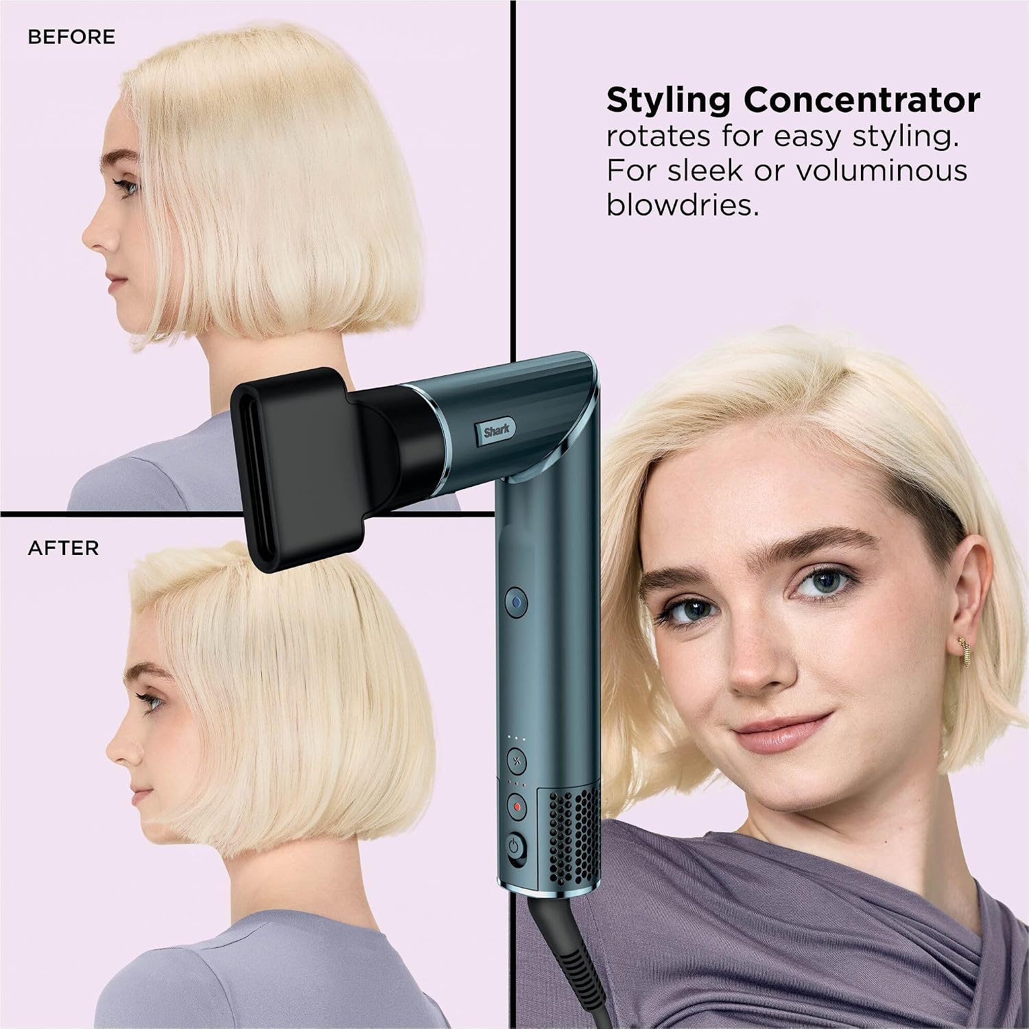 Thumbnail 4 de Shark FlexStyle 5-in-1 Air Styler & Hair Dryer (HD456TLUK)