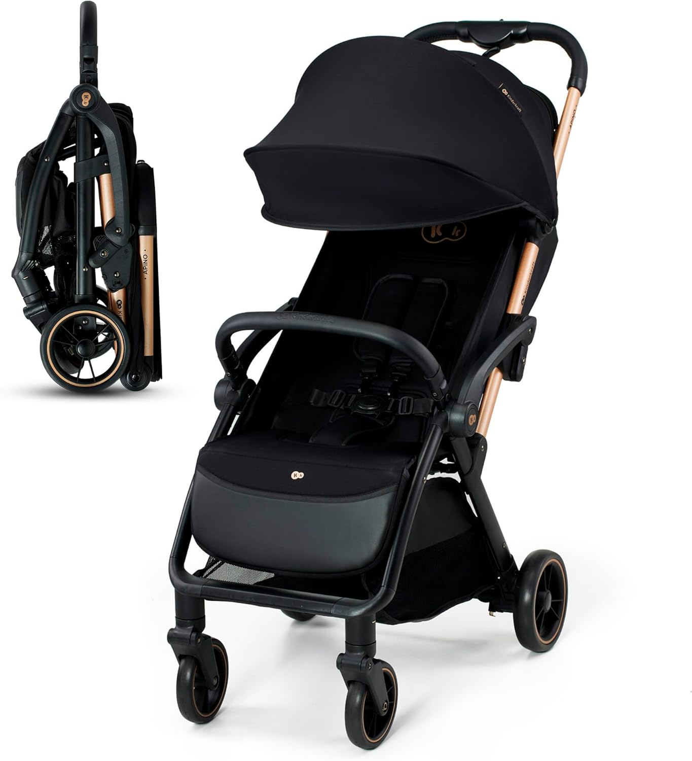 Detalle de Kinderkraft APINO Passeggino Leggero: pieghevole, leggero 7,5 kg, fino a 22 kg
