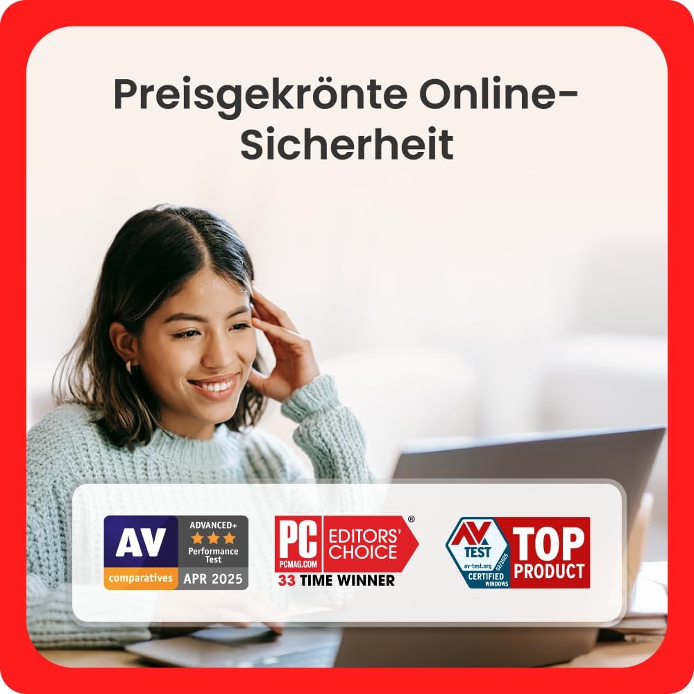 Detalle de McAfee Total Protection 2026 (5 Geräte) – 15 Monate Amazon Exklusiv