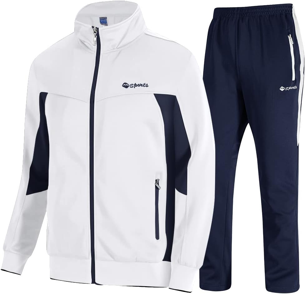 Thumbnail 6 de donhobo Herren-Jogginganzug Trainingsanzug mit Reißverschluss und Hoodie – warmes Set für Gym & Outdoor
