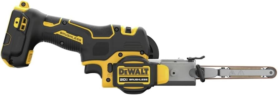 Detalle 2 de DEWALT DCM200B 20V MAX Cordless Band File with 104° Rotating Arm