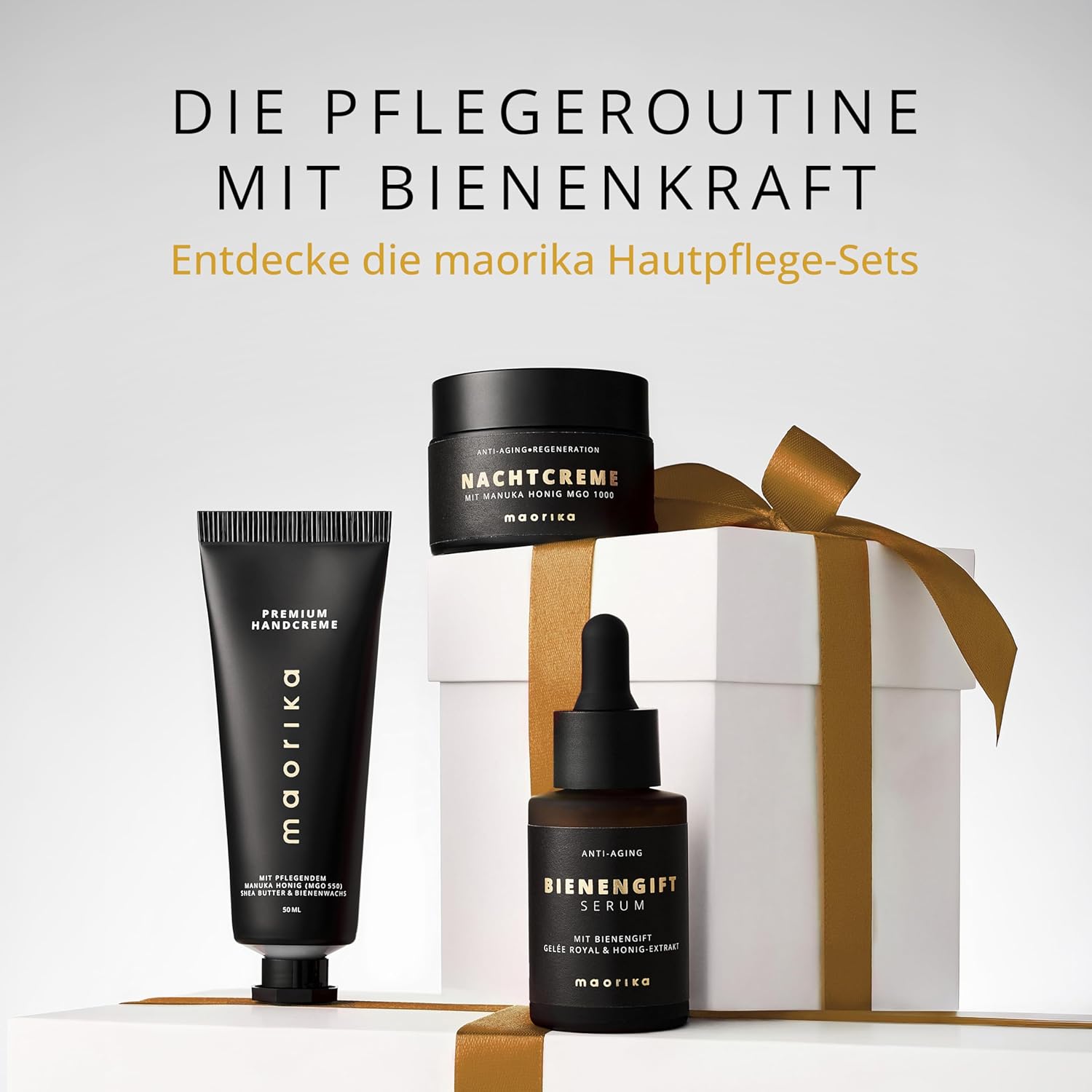Thumbnail 6 de maorika Nachtcreme mit Manuka Honig MGO 1000+ – neutrale Anti-Aging Pflege mit Gelee Royal, Bienenwachs & Sheabutter (50 ml)
