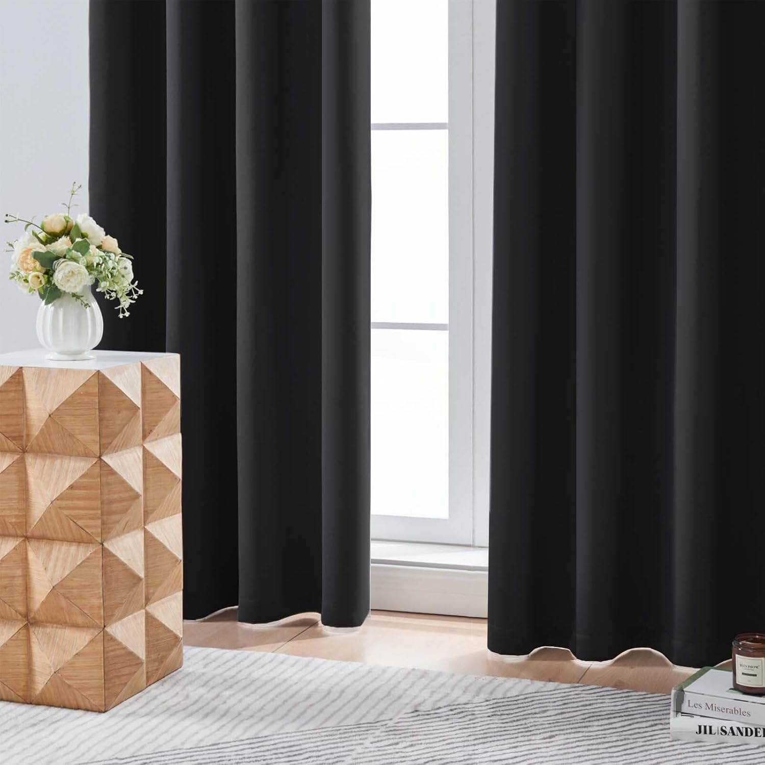 Detalle 2 de Aiyufeng Halloween Blackout Curtains 84" 2-panel set ๐ช