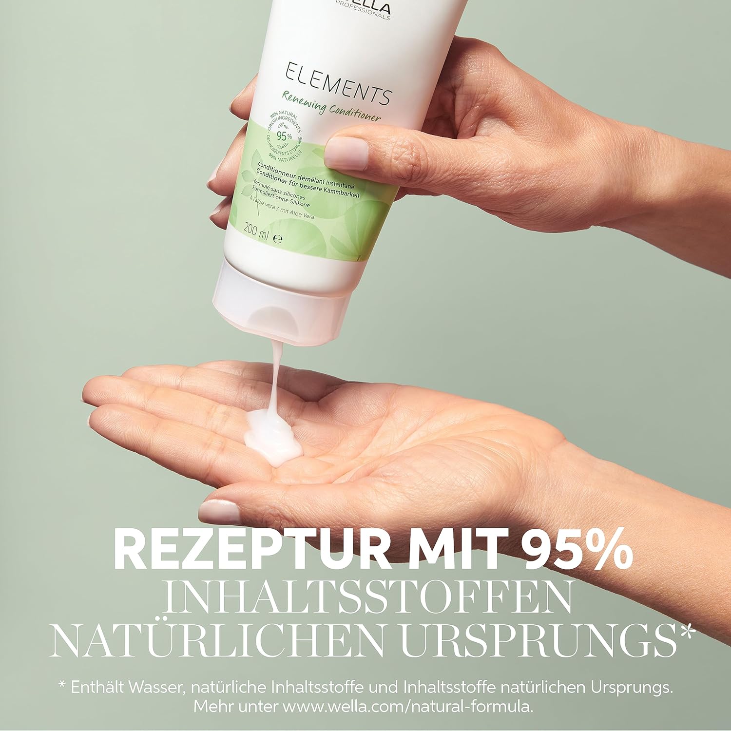 Thumbnail 3 de Wella Professionals ELEMENTS Renewing Conditioner – Anti Frizz Spülung für trockenes Haar und empfindliche Kopfhaut