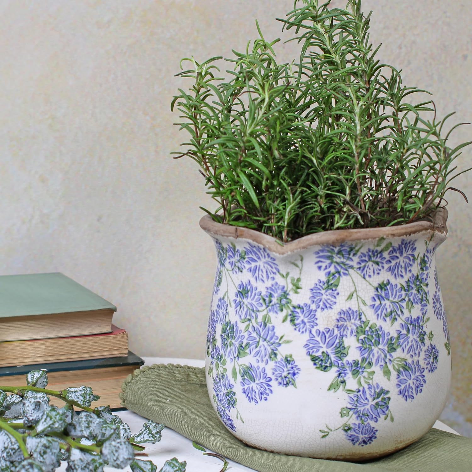 Detalle de Ceramic planter 6.11in