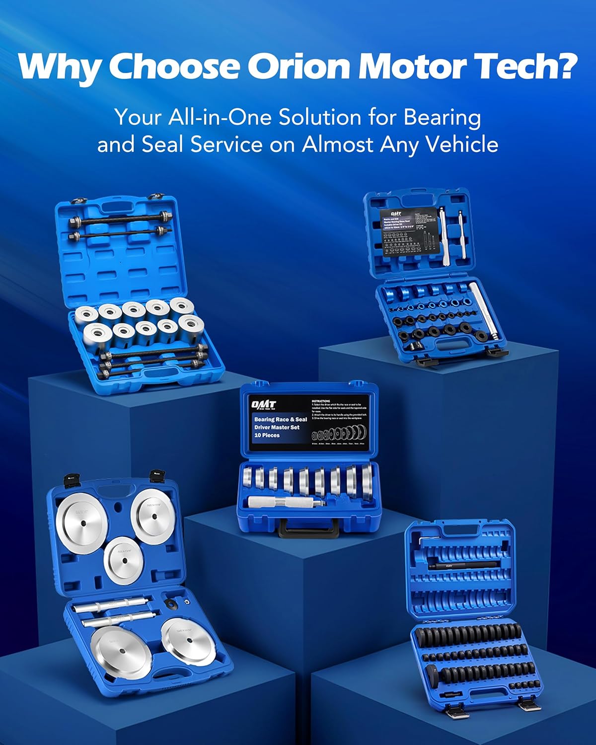 Thumbnail 6 de Orion Motor Tech 52-in-1 Bushing Driver 🛠