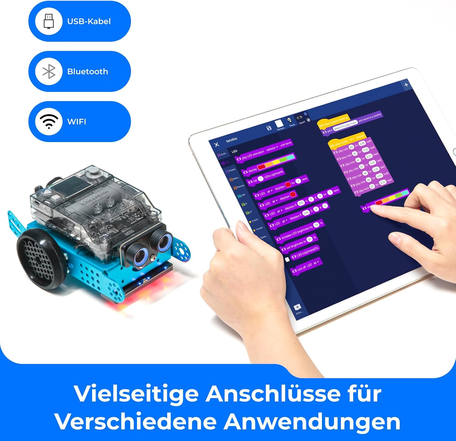 Thumbnail 4 de Makeblock mBot 2 Programmierbarer Roboter für Kinder
