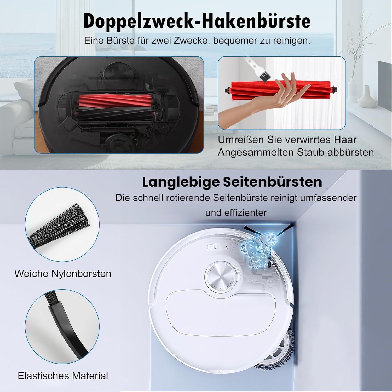 Detalle de Pure Realm Zubehörset für Roborock 32-teilig