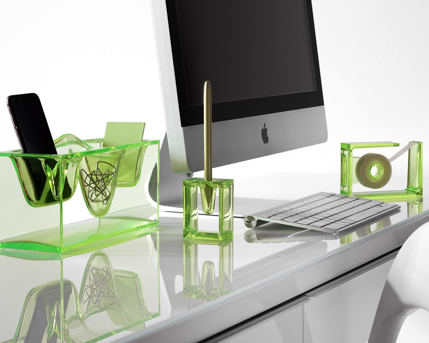 Thumbnail 1 de Lexon Dreamtools dévidoir de ruban adhésif Motif Roll Air Design (vert)