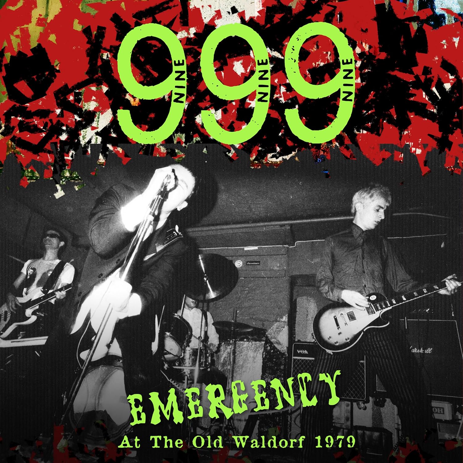 Detalle de 999 Emergency At The Old Waldorf 1979 Audio CD, 57-Minute Live Album