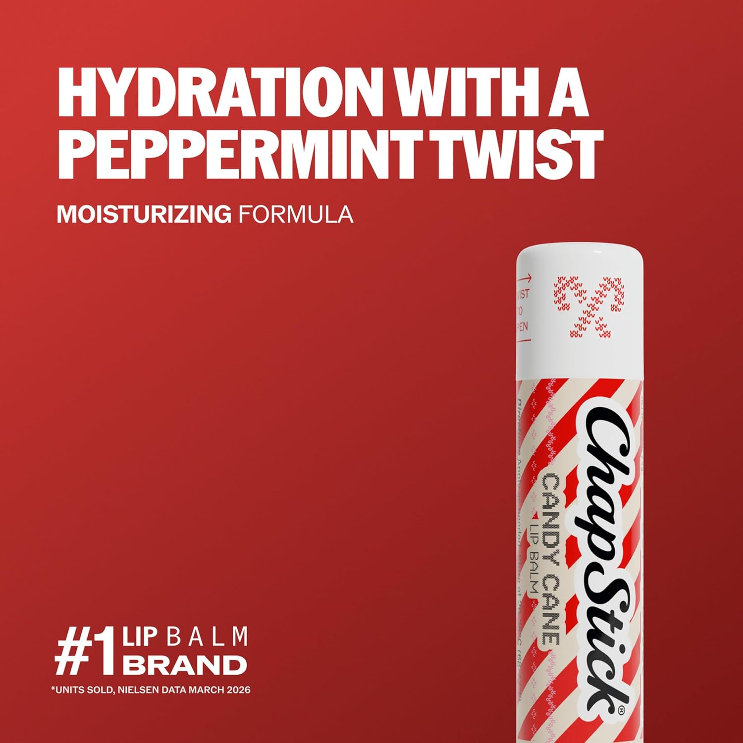 Thumbnail 6 de ChapStick Candy Cane Lip Balm, 4-Pack, 0.15 oz Peppermint Holiday Set