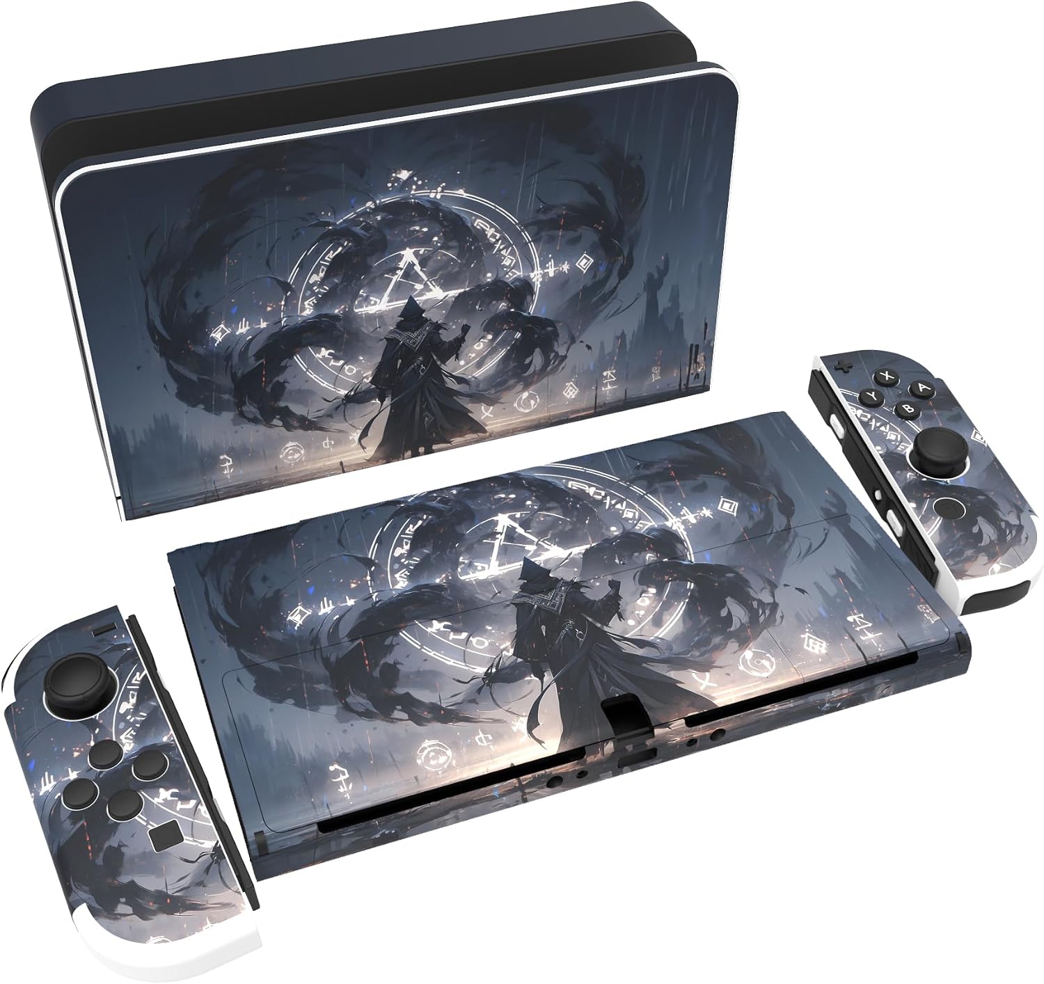 Detalle de playvital Autocollant pour Switch OLED Protection