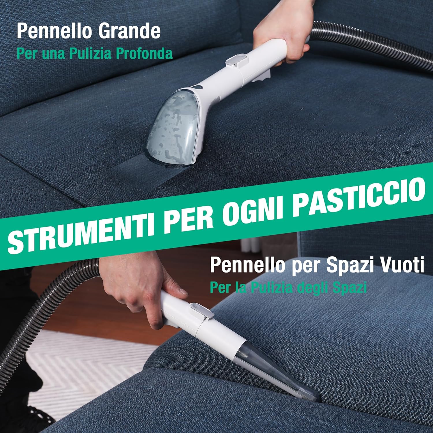 Detalle 2 de HAUSHOF StainZapper Pro 450W lavatappeti