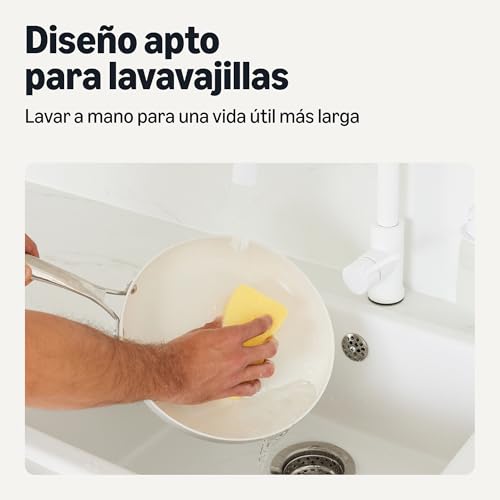 Detalle 2 de Amazon Basics 3 casseroles céramiques ⚙