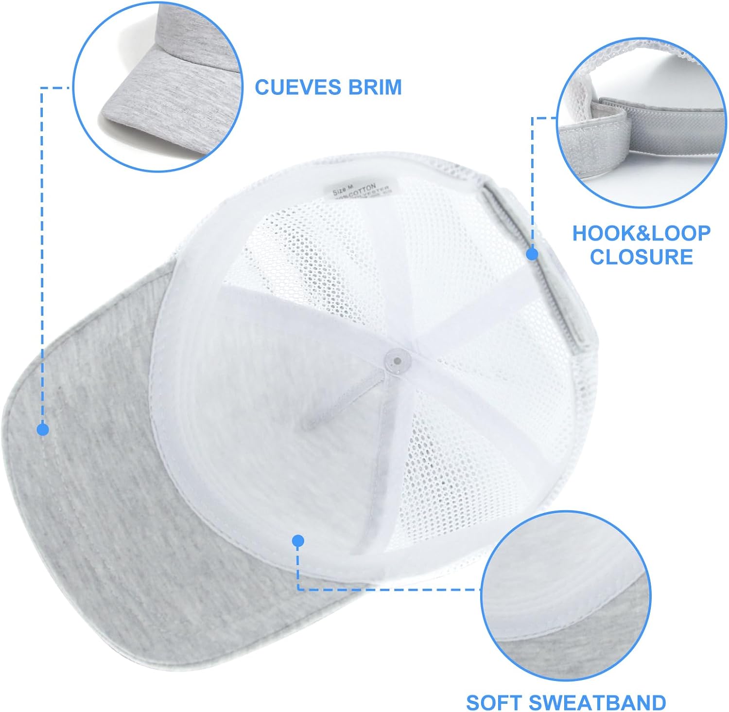 Thumbnail 2 de JANGANNSA UPF 50+ Chapeau de Soleil pour bébé with Protection des Oreilles et du Cou – Chapeau de plage pour tout-petits