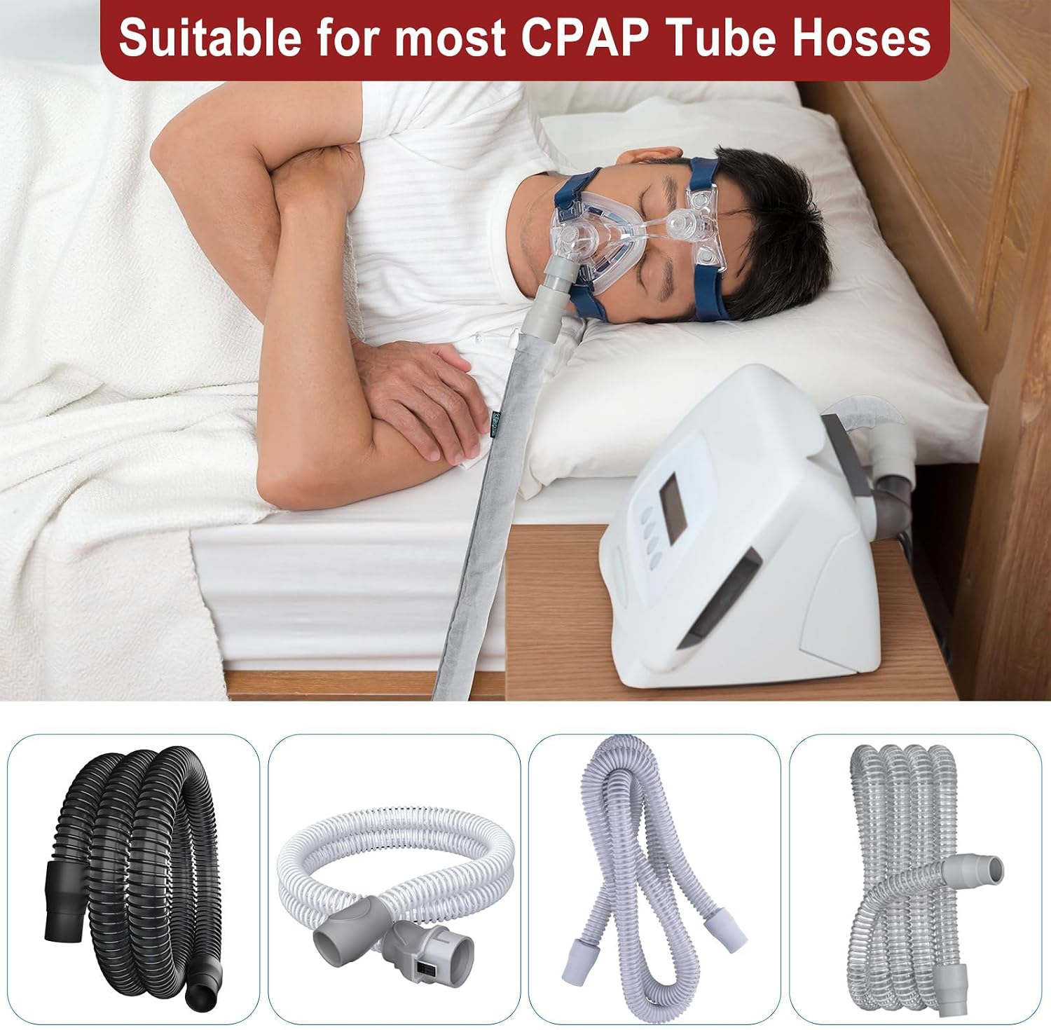 Thumbnail 3 de Beautyflier CPAP hose cover 6 ft