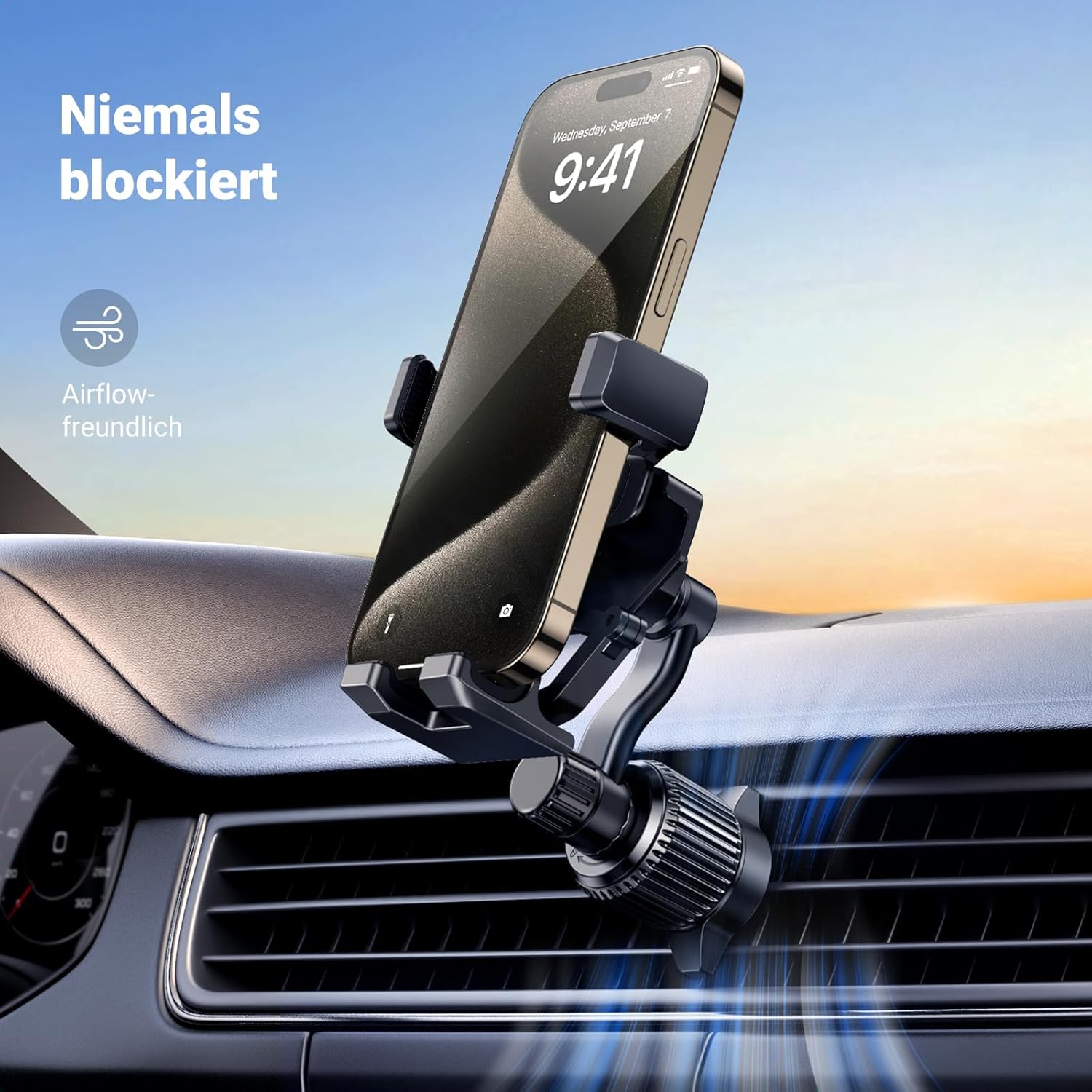 Detalle de UGREEN Auto Handyhalterung 360° 4,7–7,2"