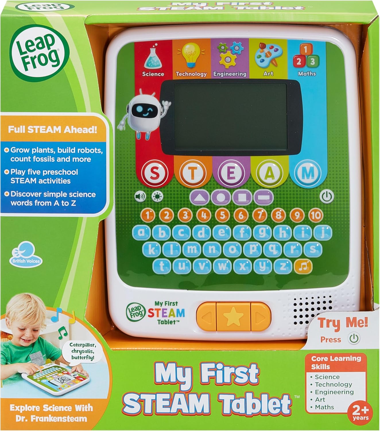 Detalle 1 de LeapFrog My First STEAM Tablet: An approachable path to early learning