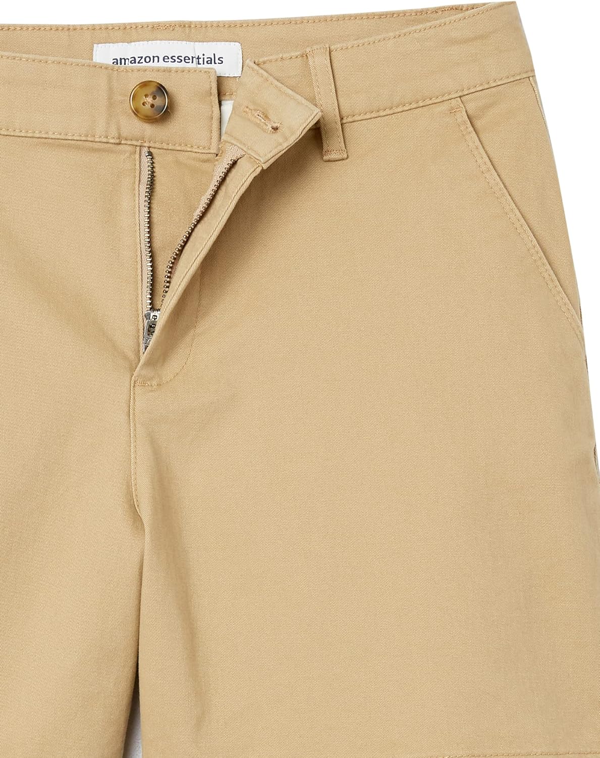 Thumbnail 4 de Amazon Essentials Damen Khakifarbene Slim-Fit-Shorts mit mittlerer Leibhöhe – 13 cm Beininnenlänge