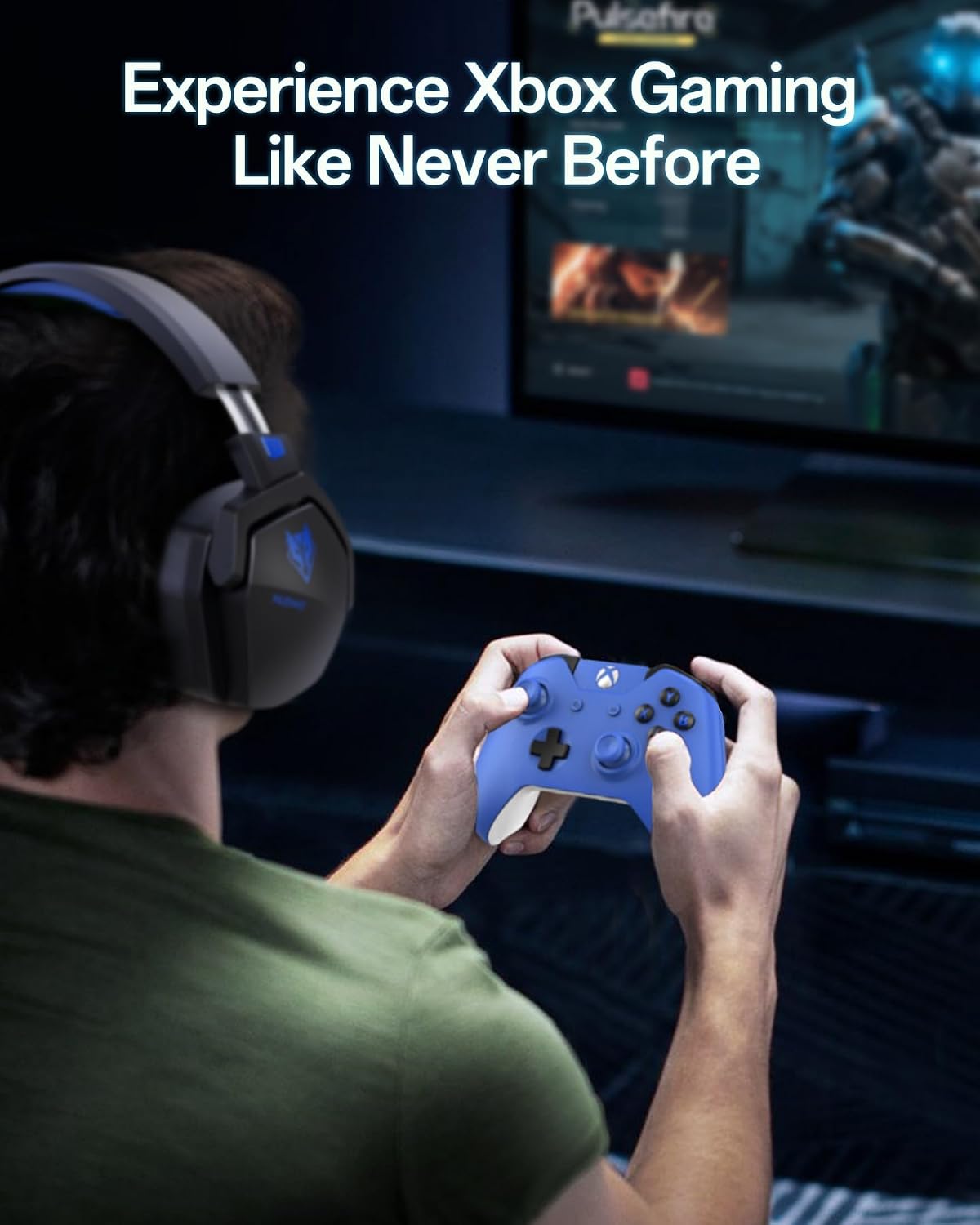 Detalle 2 de NUBWO N16 wired gaming headset with mic (3.5mm) for Xbox, PS5, PC, Switch and more