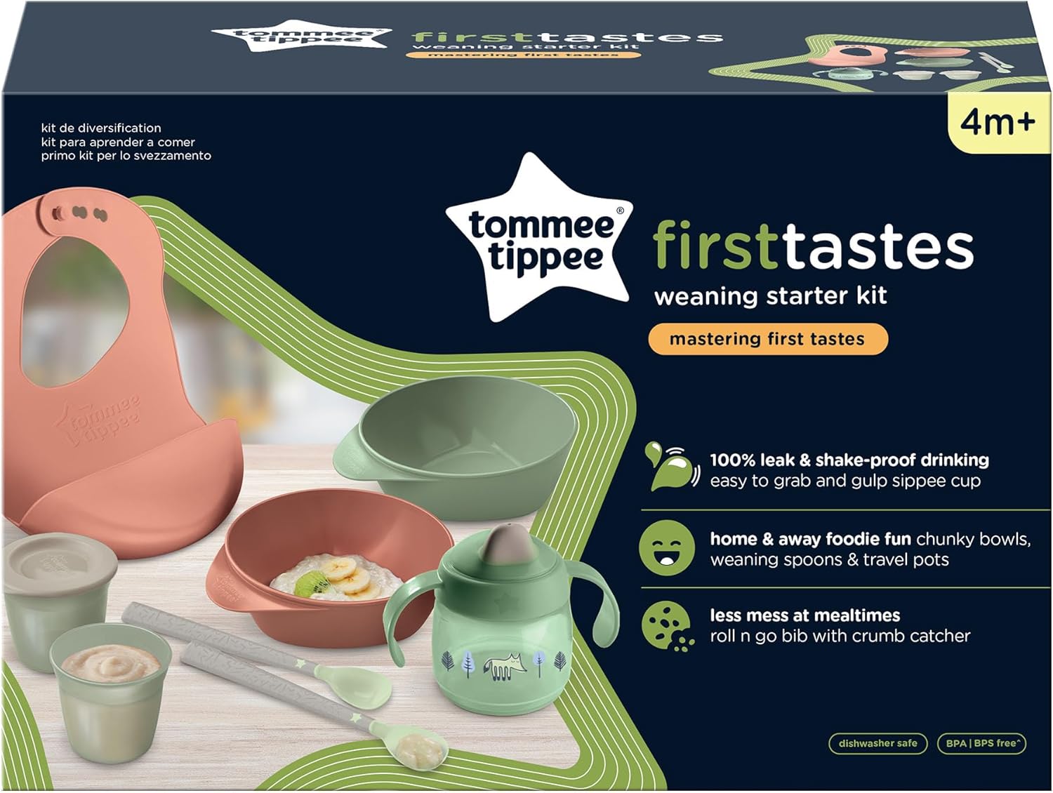 Thumbnail 1 de Tommee Tippee Starter Kit kit svezzamento 4m+ 🍽