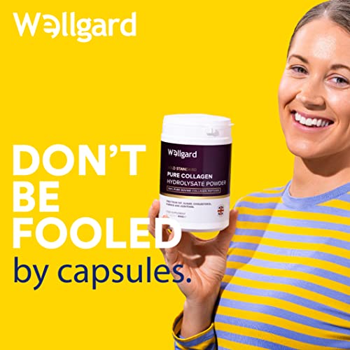 Detalle de Wellgard Collagen Powder: Bovine Peptides with High Levels of 8 Essential Amino Acids, Halal & Kosher, Made in the UK
