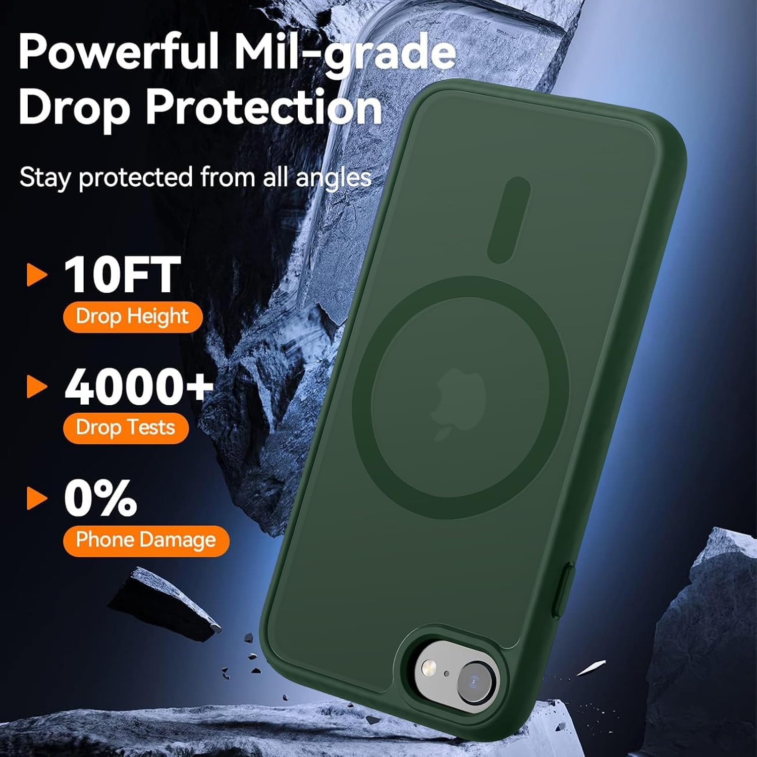 Detalle 2 de Hualele Magnetic Phone Case for iPhone SE
