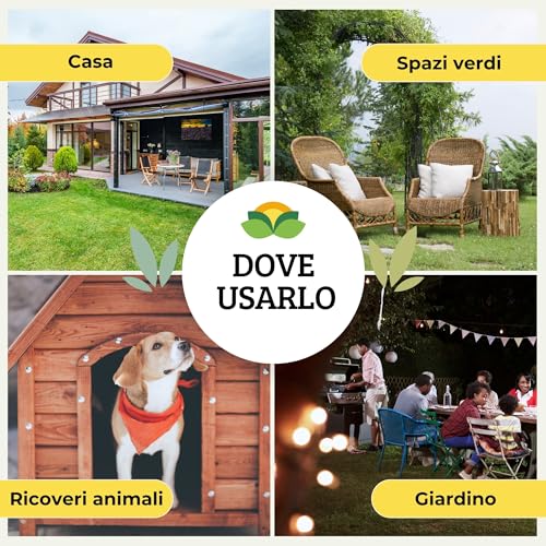 Thumbnail 6 de Albagarden Insetticida Antizanzare Giardino con Cipermetrina Concentrato 1 L | Protezione fino a 4 settimane