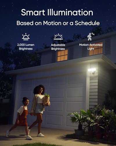 Thumbnail 7 de eufy Security Floodlight Camera E340: Dual-Lens 360° Coverage with AI Tracking