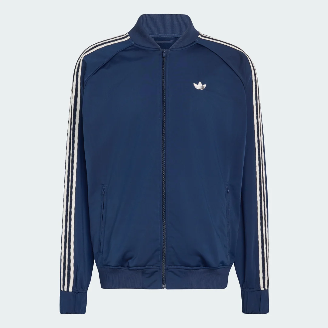 Thumbnail 3 de Chaqueta Deportiva Britcore Superstar de Adidas — azul