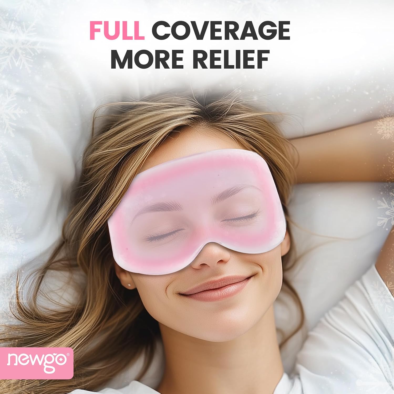 Thumbnail 1 de NEWGO Cooling Gel Eye Mask for Puffiness and Dark Circles 💆♂️?⏺
