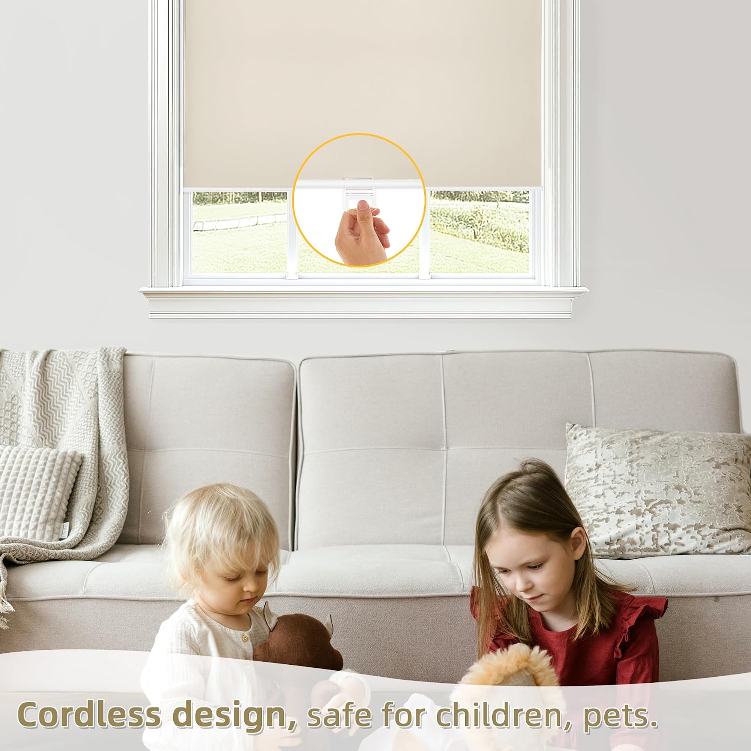 Thumbnail 4 de Cordless Blackout Roller Shades 35 x 72 in