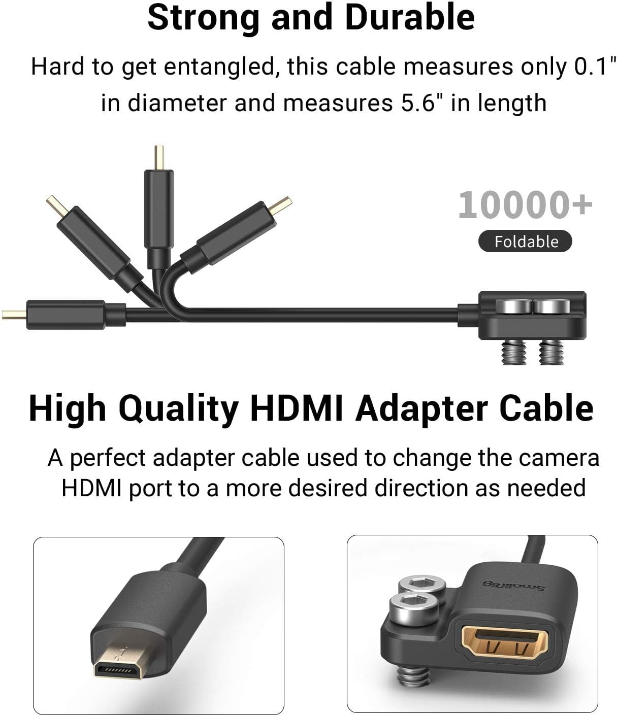 Thumbnail 6 de SMALLRIG 3021 Kabeladapter 8 cm