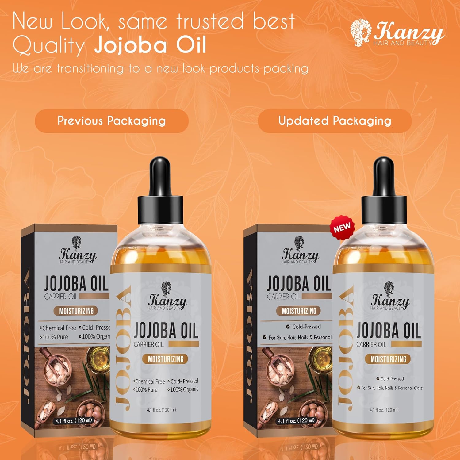 Detalle 2 de Kanzy Jojobaöl Bio 120ml ⚙