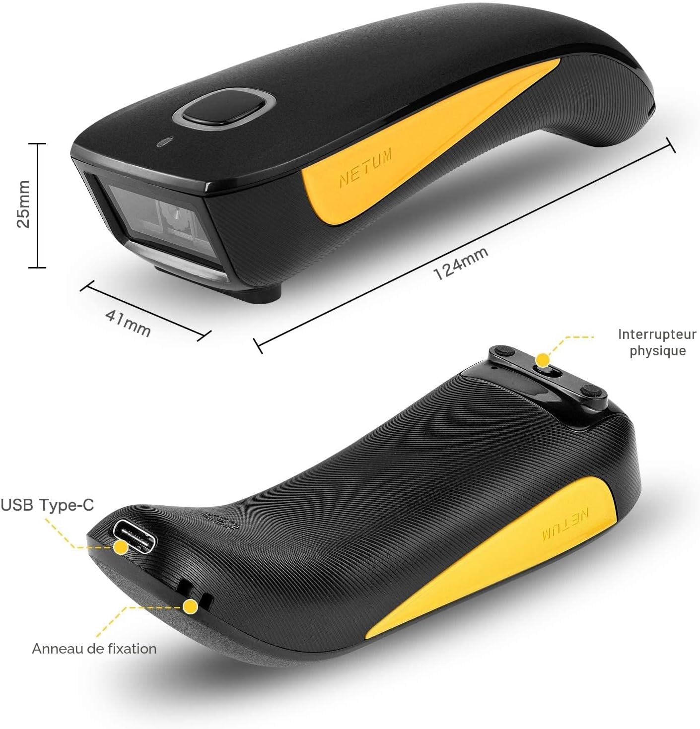 Thumbnail 5 de NETUM C750 scanner 2D 1200 mAh