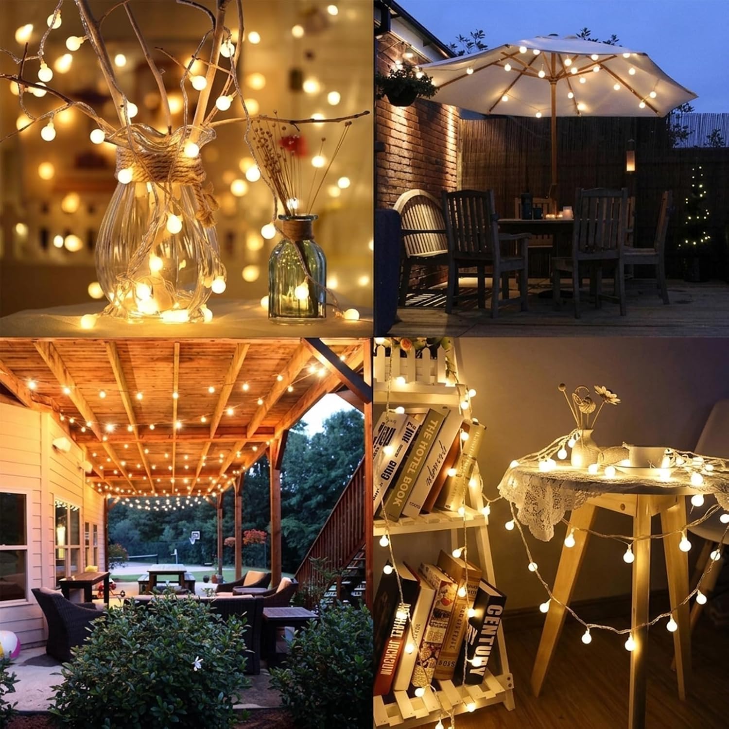 Thumbnail 4 de Augone LED Kugel Lichterkette 120, 15 m